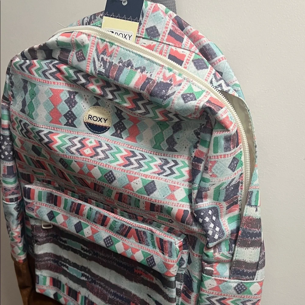 Roxy Multicolor Patterned Backpack - Picture 7 of 8